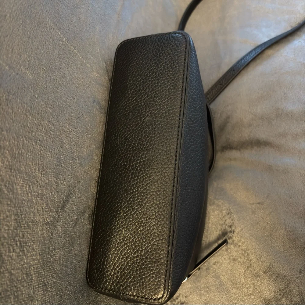 Kate Spade Black Pebbled Leather Crossbody Bag